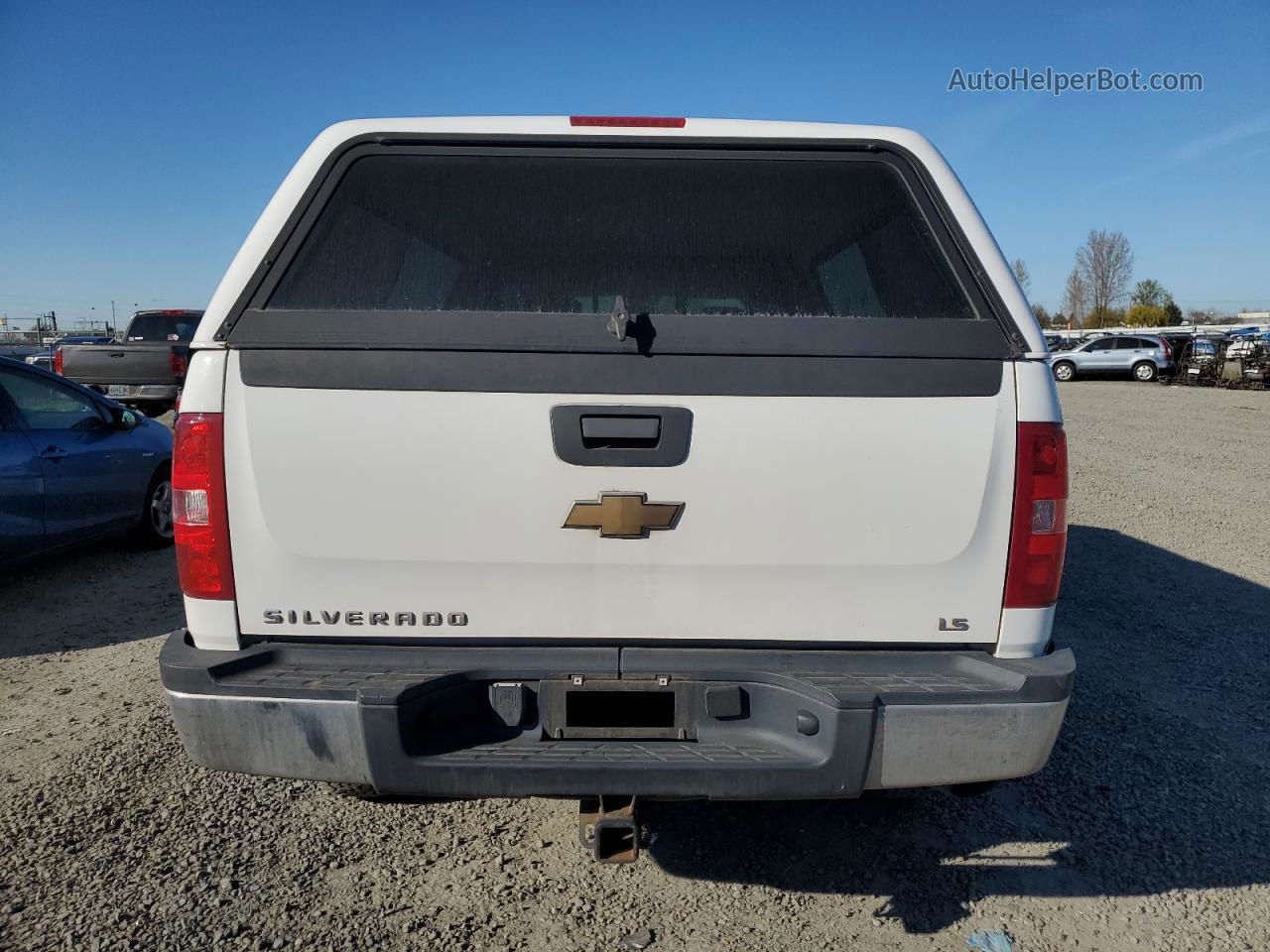 2008 Chevrolet Silverado K2500 Heavy Duty Белый vin: 1GCHK29K68E109672