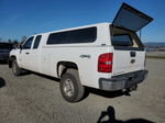 2008 Chevrolet Silverado K2500 Heavy Duty White vin: 1GCHK29K68E109672