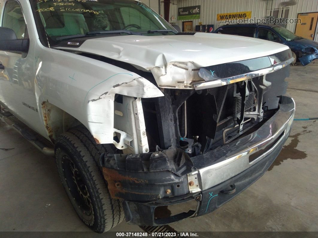 2008 Chevrolet Silverado 2500hd Work Truck/lt W/1lt Белый vin: 1GCHK29K68E207536