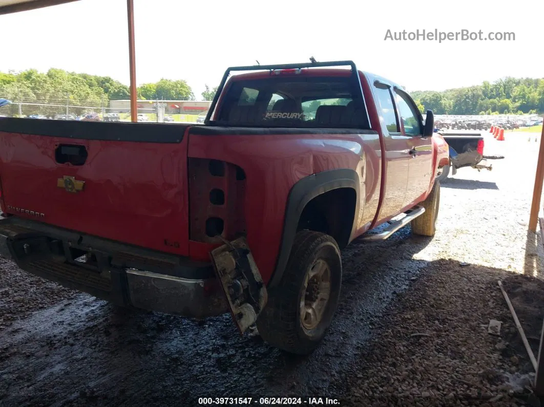 2008 Chevrolet Silverado 2500hd Lt2 Красный vin: 1GCHK29K88E158033