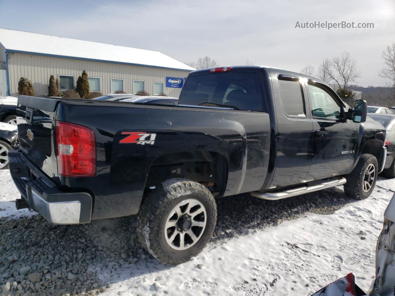 2008 Chevrolet Silverado K2500 Heavy Duty Black vin: 1GCHK29KX8E167381