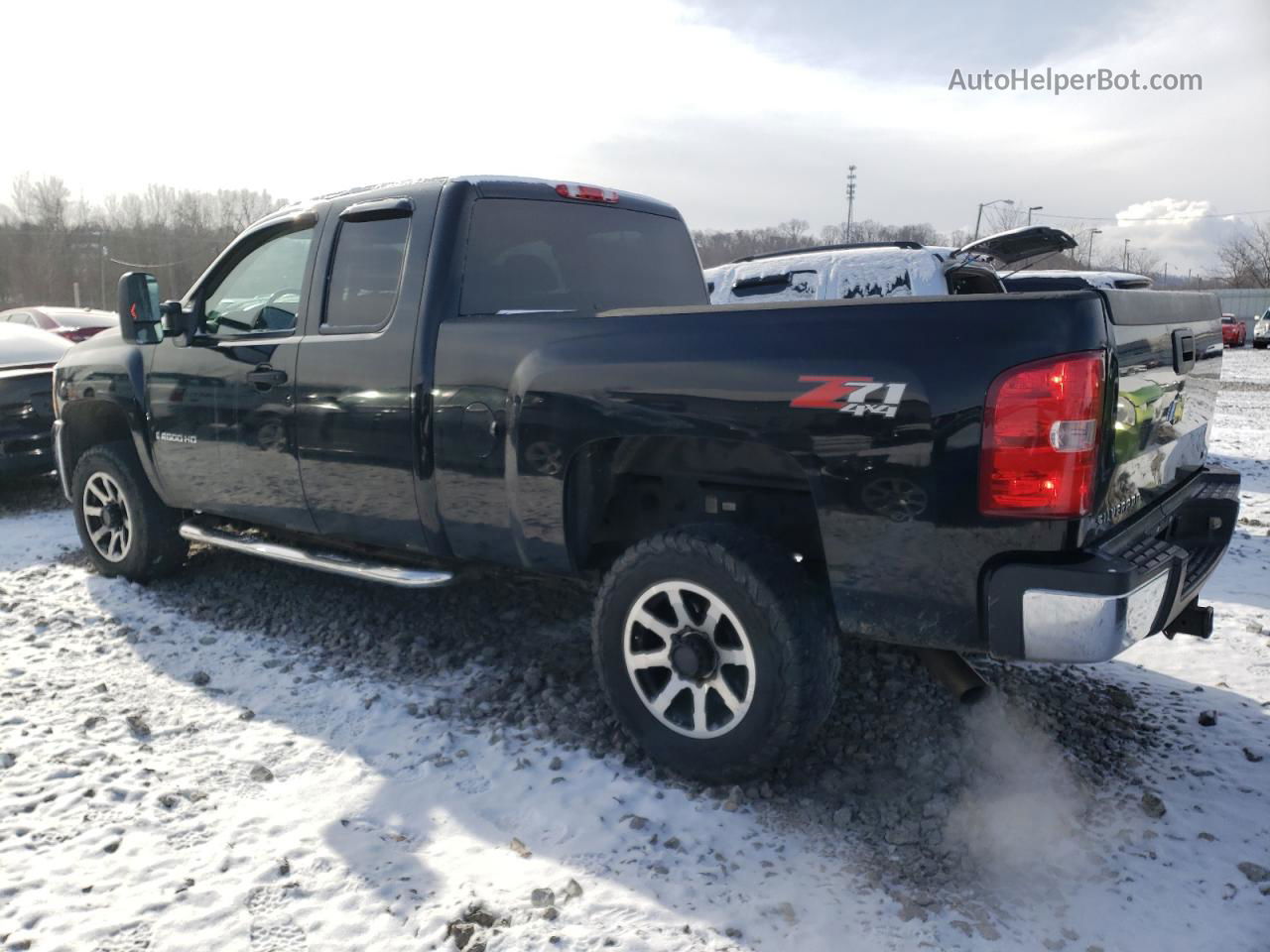 2008 Chevrolet Silverado K2500 Heavy Duty Black vin: 1GCHK29KX8E167381