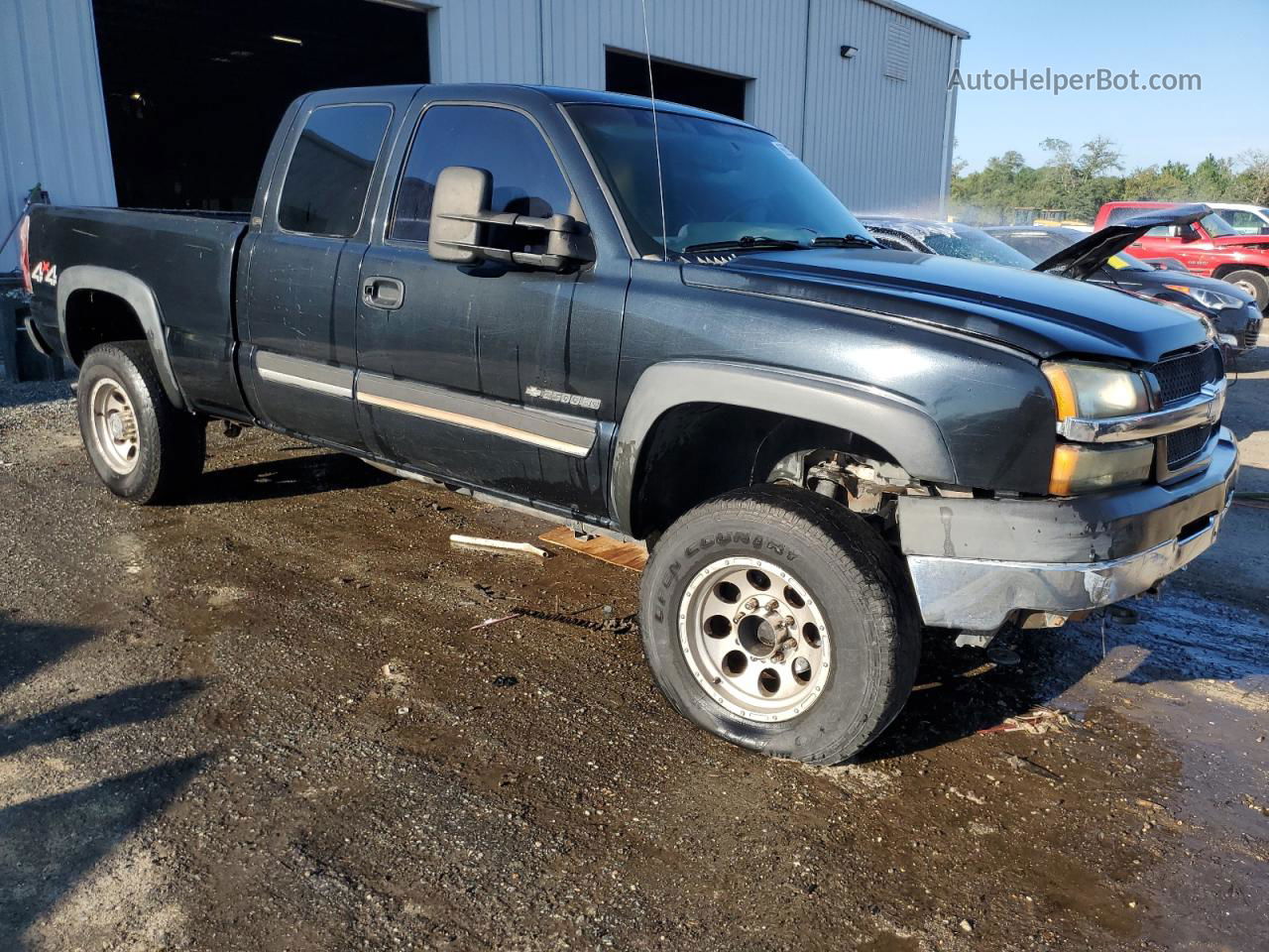 2003 Chevrolet Silverado K2500 Heavy Duty Black vin: 1GCHK29U13E148843