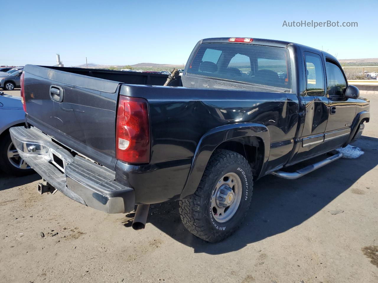 2003 Chevrolet Silverado K2500 Heavy Duty Black vin: 1GCHK29U13E163357