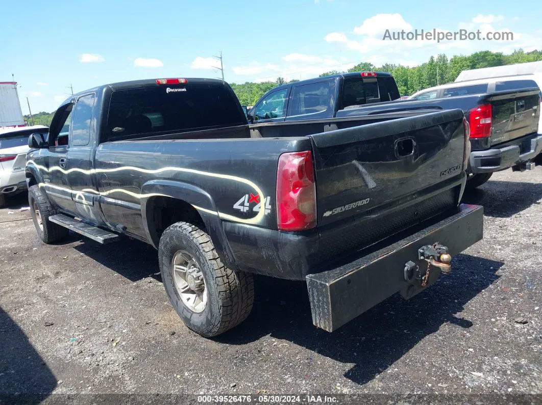 2003 Chevrolet Silverado 2500hd Ls Black vin: 1GCHK29U13E213156