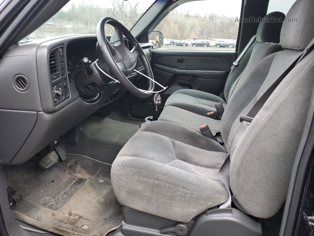 2003 Chevrolet Silverado K2500 Heavy Duty Black vin: 1GCHK29U13E284230