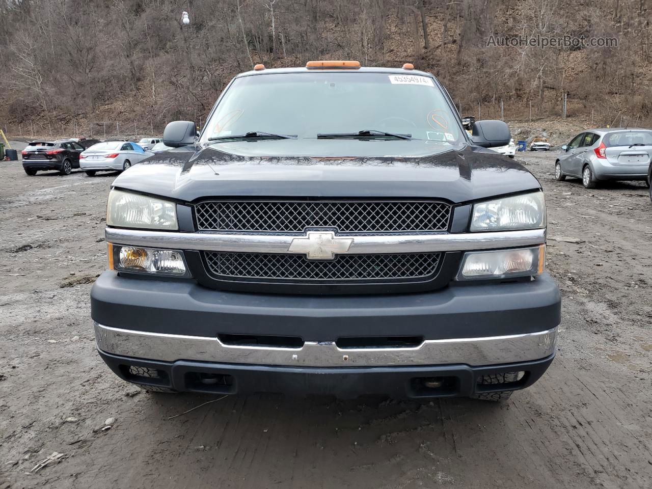 2003 Chevrolet Silverado K2500 Heavy Duty Black vin: 1GCHK29U13E284230