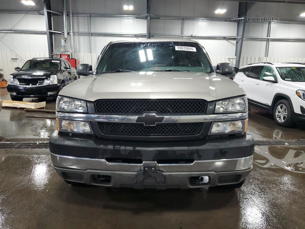 2003 Chevrolet Silverado K2500 Heavy Duty Gray vin: 1GCHK29U13Z214252