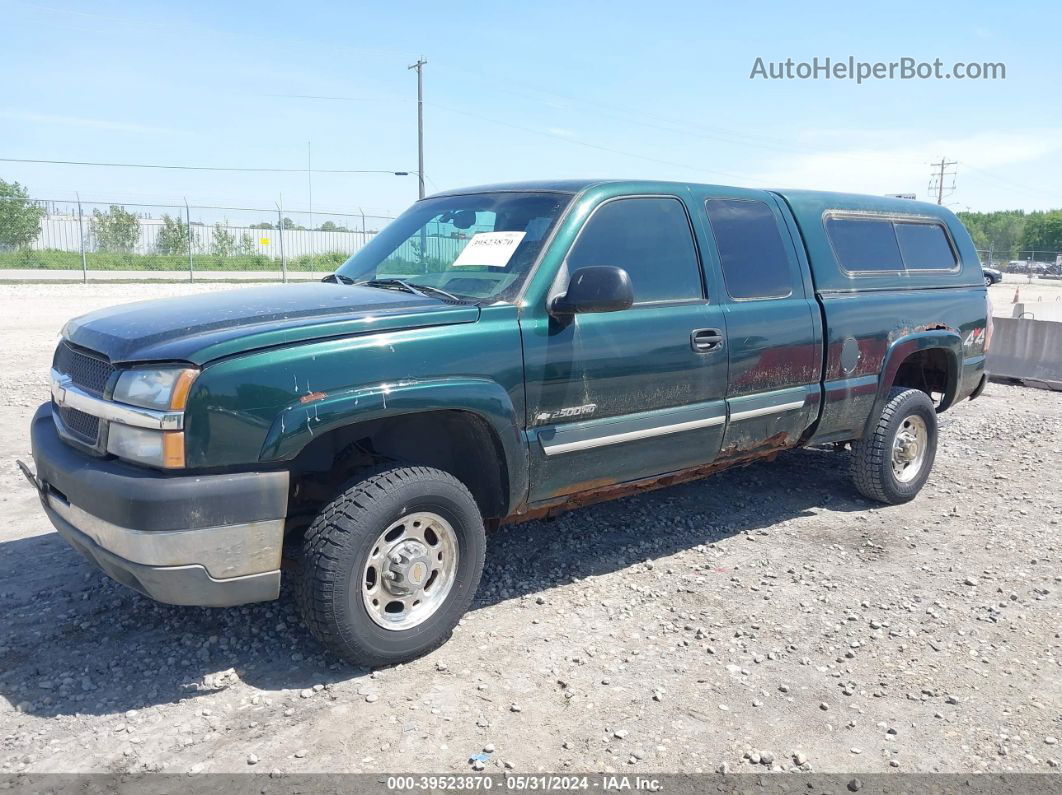 2003 Chevrolet Silverado 2500hd Ls Зеленый vin: 1GCHK29U43E104271