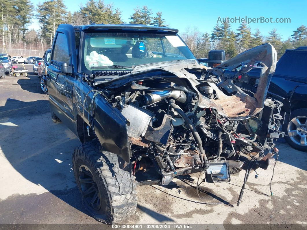 2003 Chevrolet Silverado 2500hd Lt Black vin: 1GCHK29U83E209167