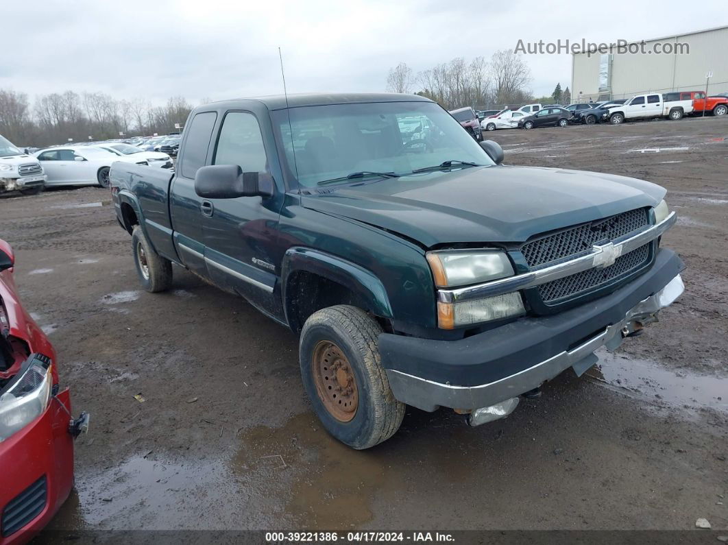 2003 Chevrolet Silverado 2500hd Ls Green vin: 1GCHK29U83E276464