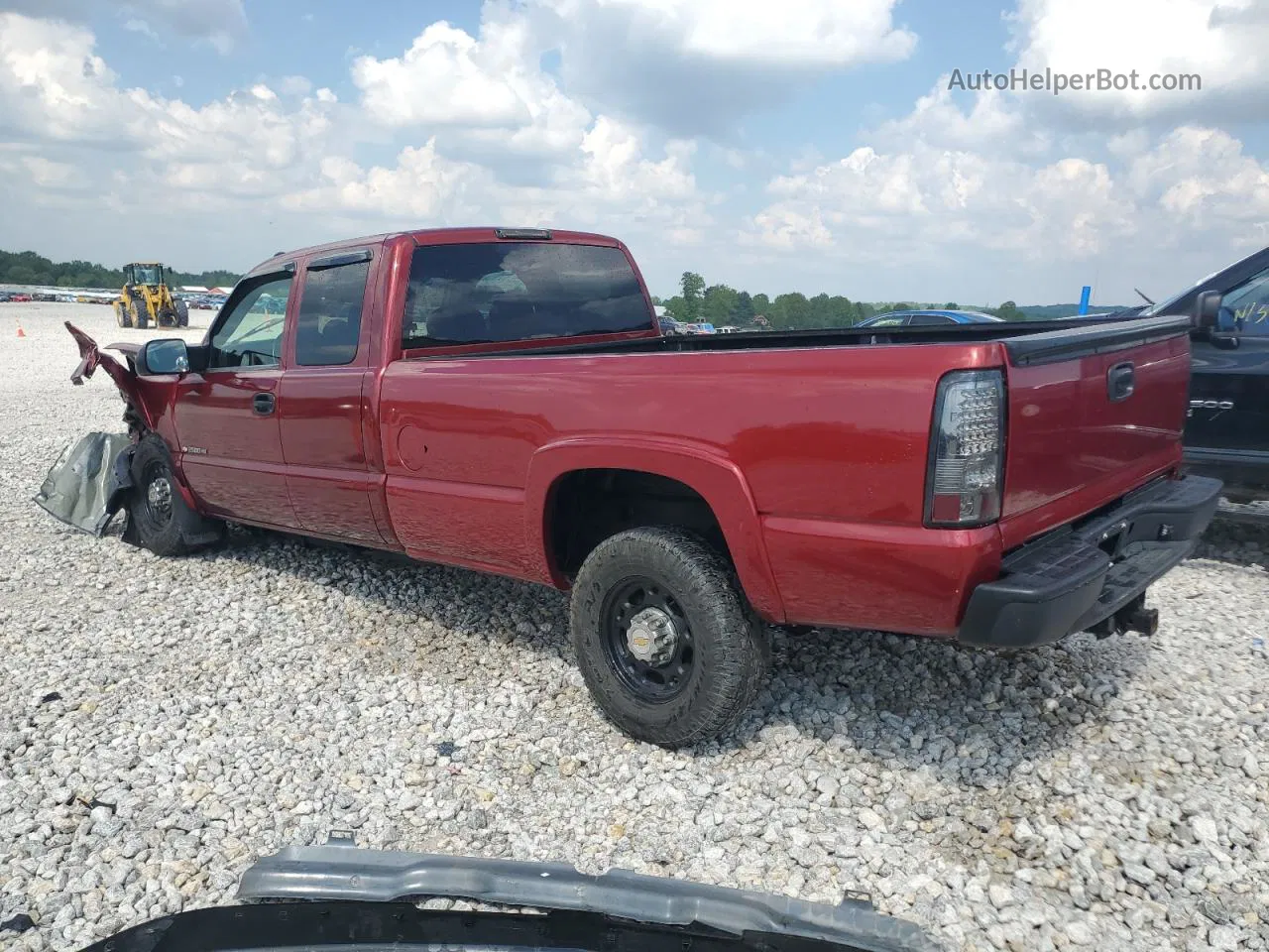 2003 Chevrolet Silverado K2500 Heavy Duty Maroon vin: 1GCHK29U83E288579