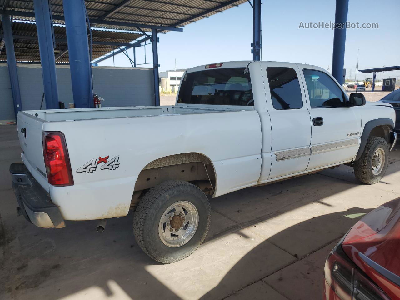 2003 Chevrolet Silverado K2500 Heavy Duty Белый vin: 1GCHK29U93E146208