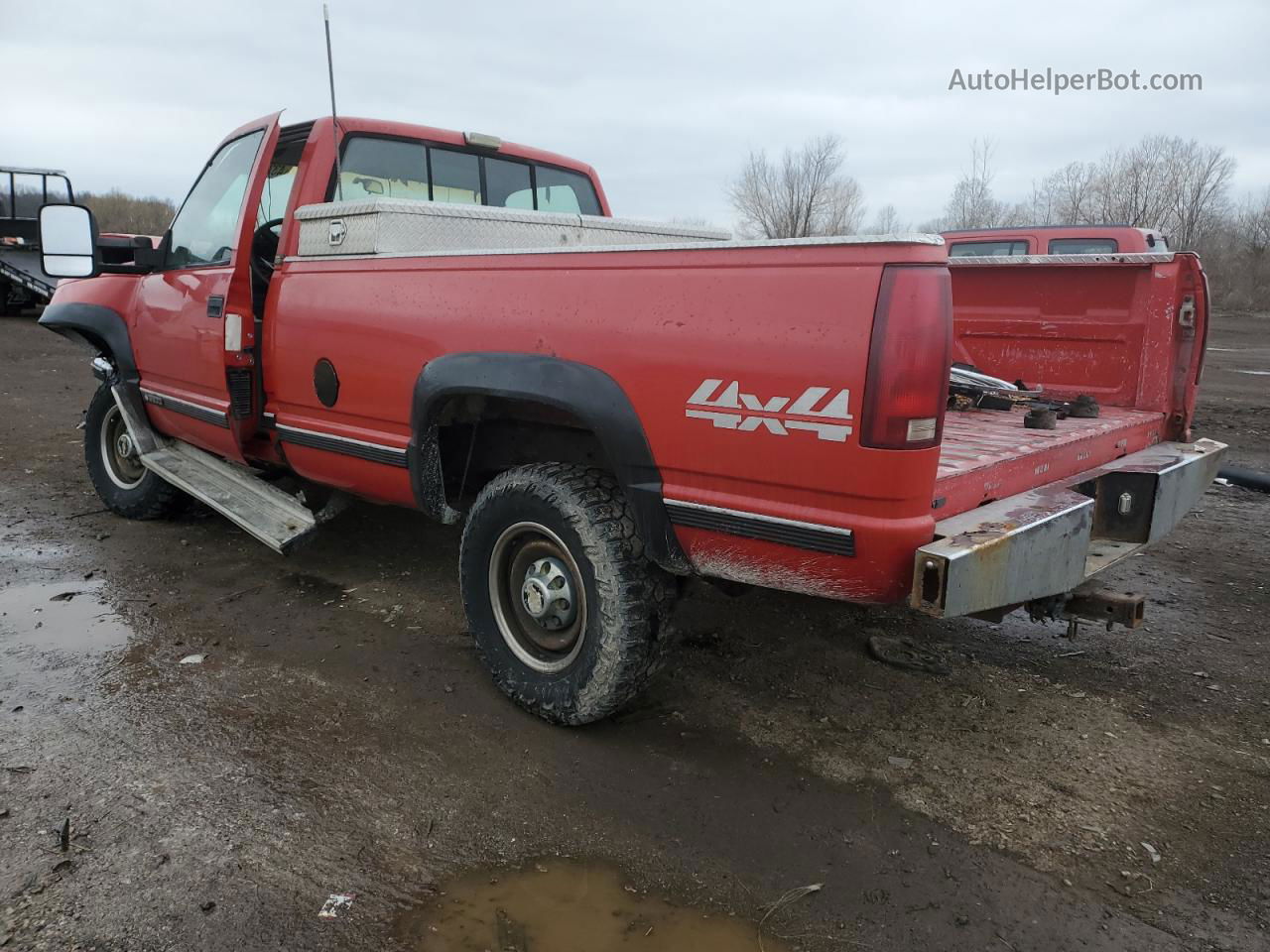 1993 Chevrolet Gmt-400 K3500 Красный vin: 1GCHK34K2PE199382