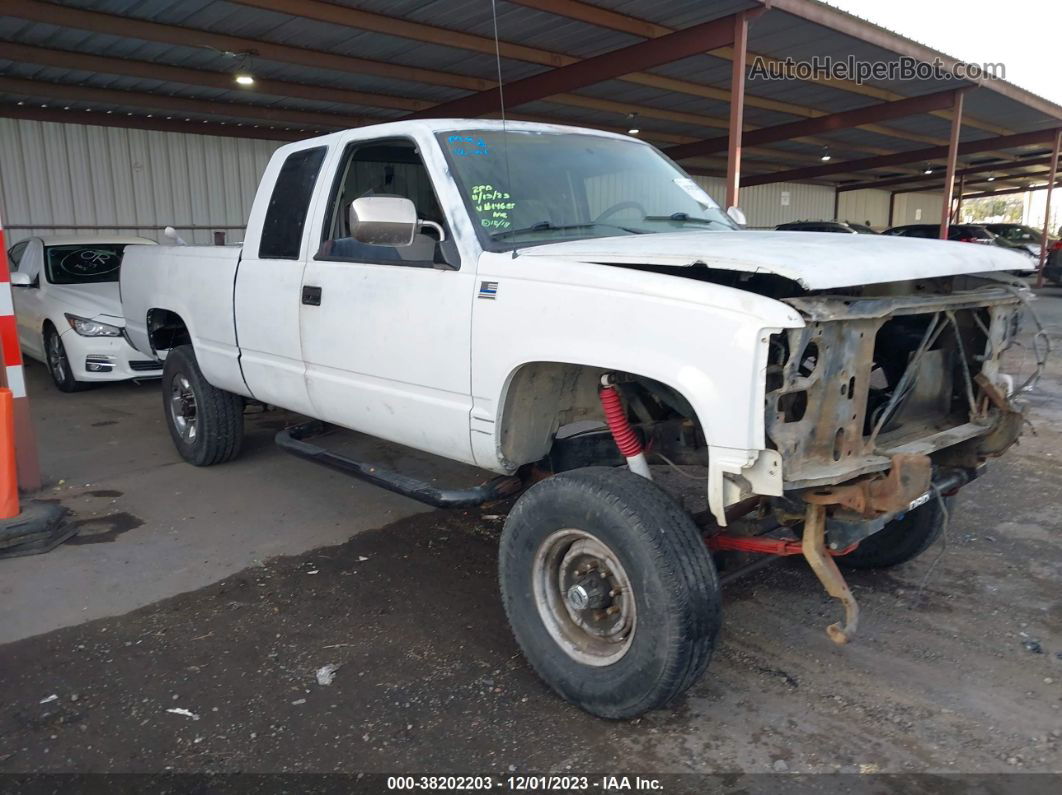 1993 Chevrolet Gmt-400 K3500 White vin: 1GCHK34N7PE191465