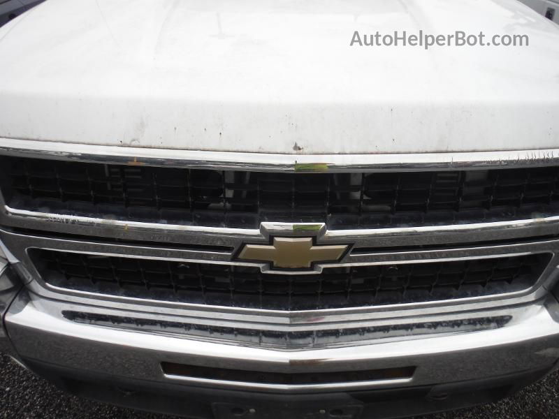 2008 Chevrolet Silverado K3500 White vin: 1GCHK39638E177596