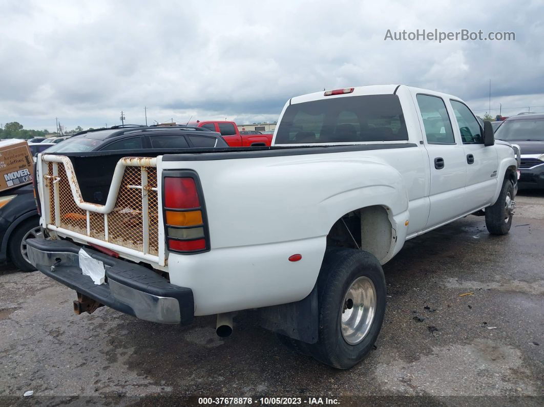 2003 Chevrolet Silverado 3500 Ls White vin: 1GCJC33193F173180