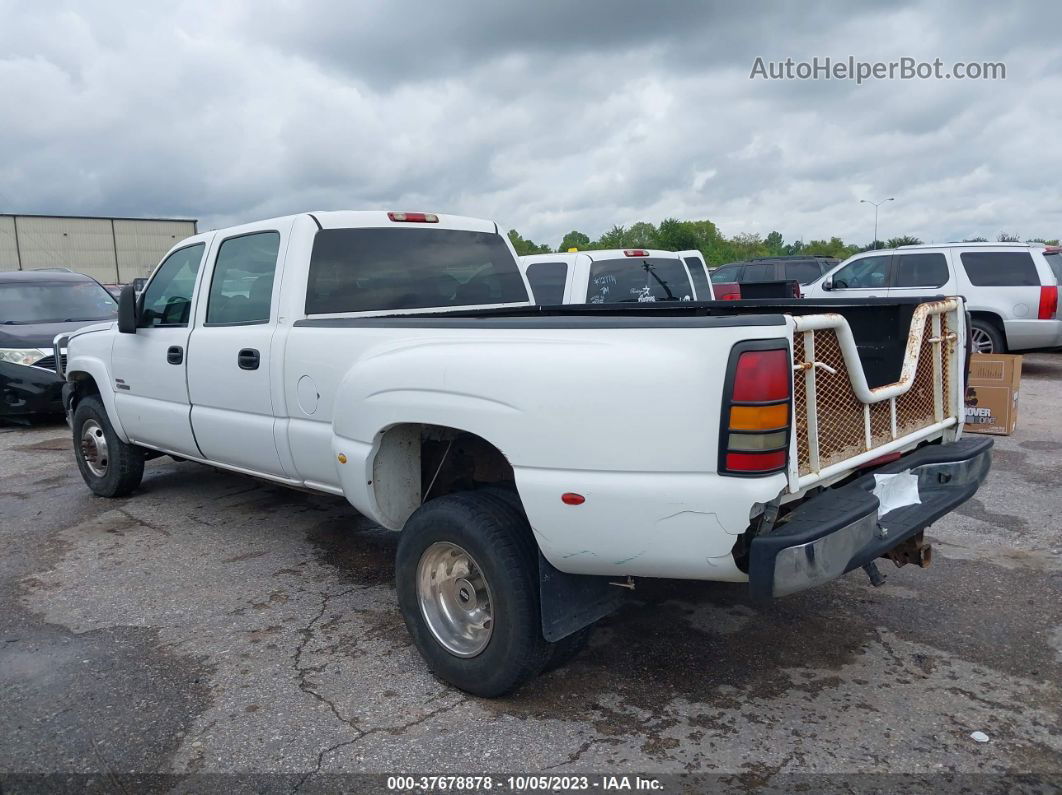 2003 Chevrolet Silverado 3500 Ls White vin: 1GCJC33193F173180