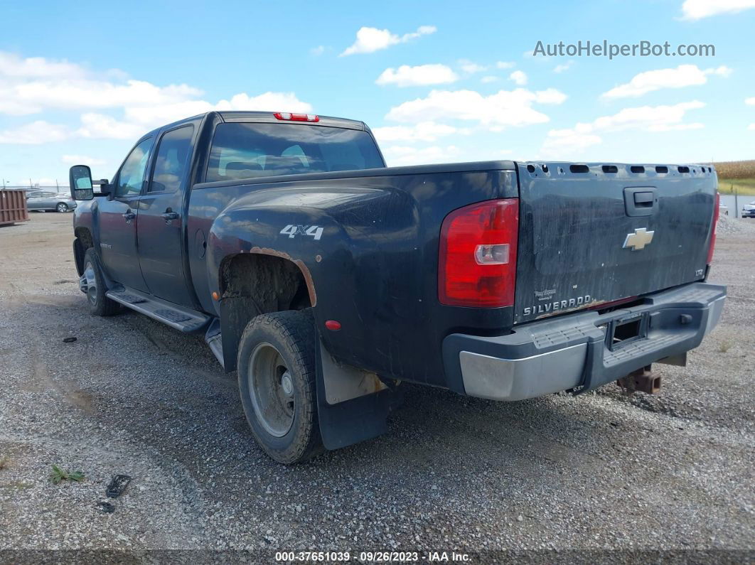 2008 Chevrolet Silverado 3500hd Ltz Black vin: 1GCJK336X8F141120