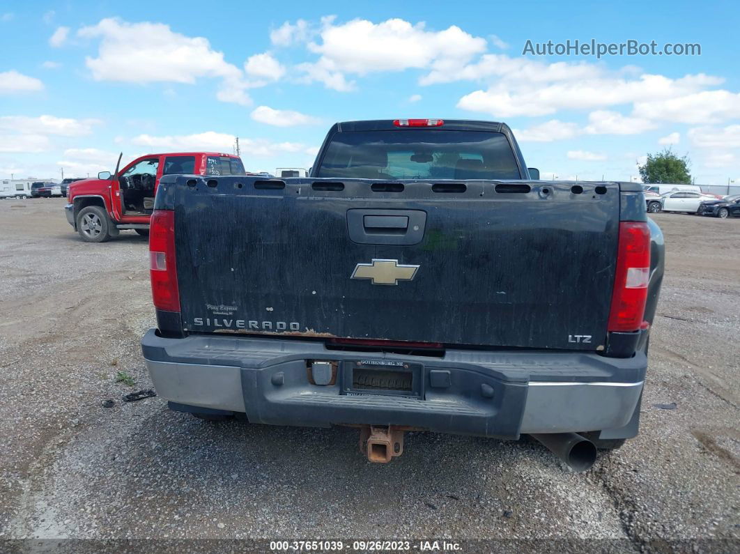 2008 Chevrolet Silverado 3500hd Ltz Black vin: 1GCJK336X8F141120