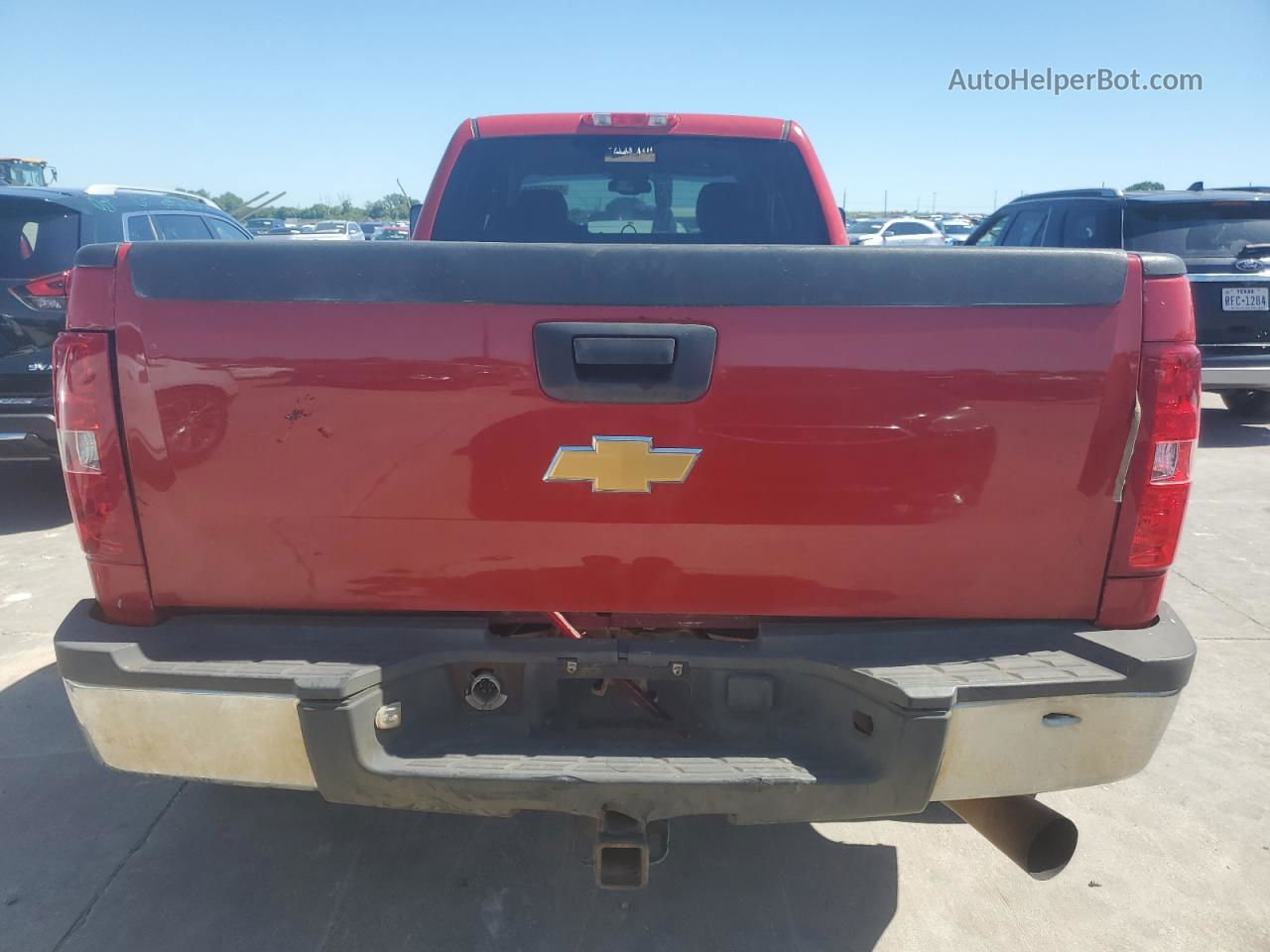 2008 Chevrolet Silverado K3500 Red vin: 1GCJK336X8F147709