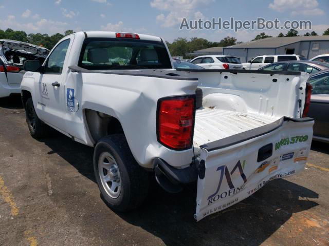 2018 Chevrolet Silverado C1500 White vin: 1GCNCNEH4JZ370583