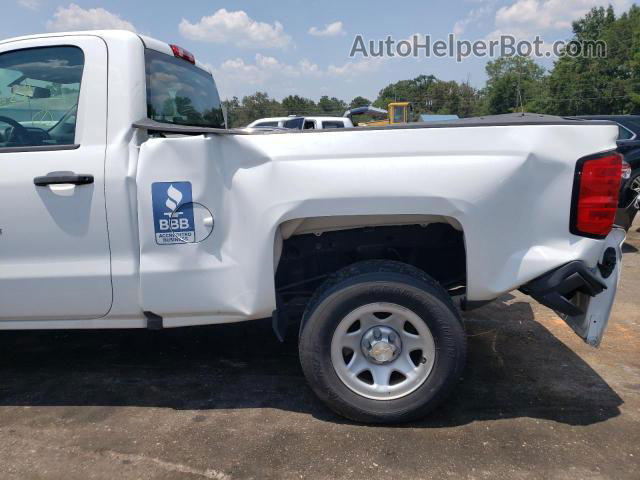 2018 Chevrolet Silverado C1500 Белый vin: 1GCNCNEH4JZ370583