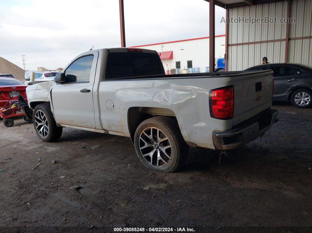 2018 Chevrolet Silverado 1500 Ls White vin: 1GCNCNEH6JZ205120