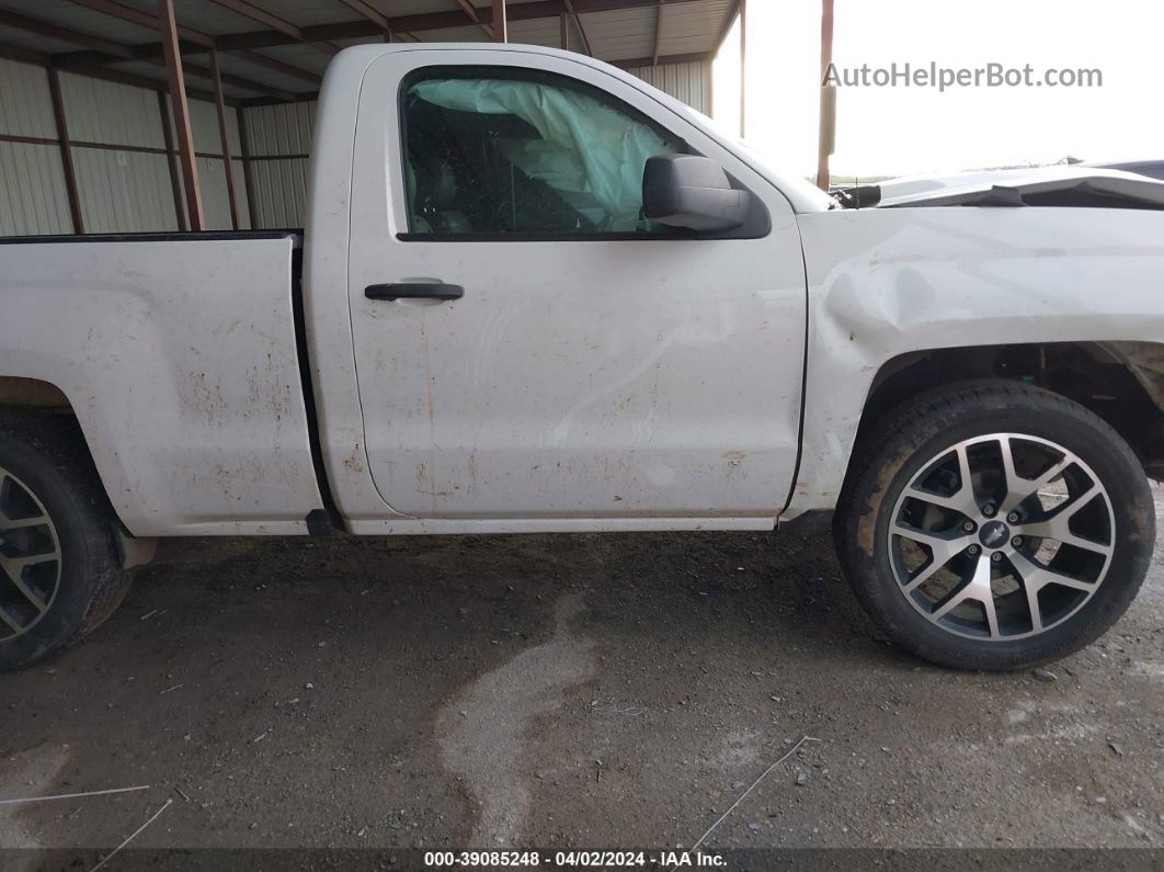 2018 Chevrolet Silverado 1500 Ls White vin: 1GCNCNEH6JZ205120