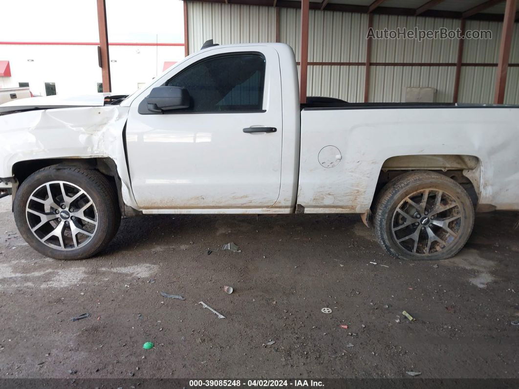 2018 Chevrolet Silverado 1500 Ls White vin: 1GCNCNEH6JZ205120