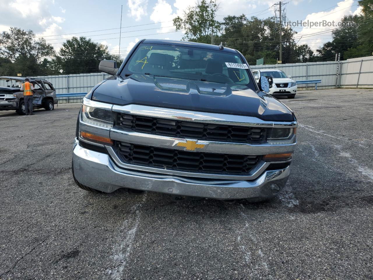 2016 Chevrolet Silverado C1500 Черный vin: 1GCNCNEH7GZ399276