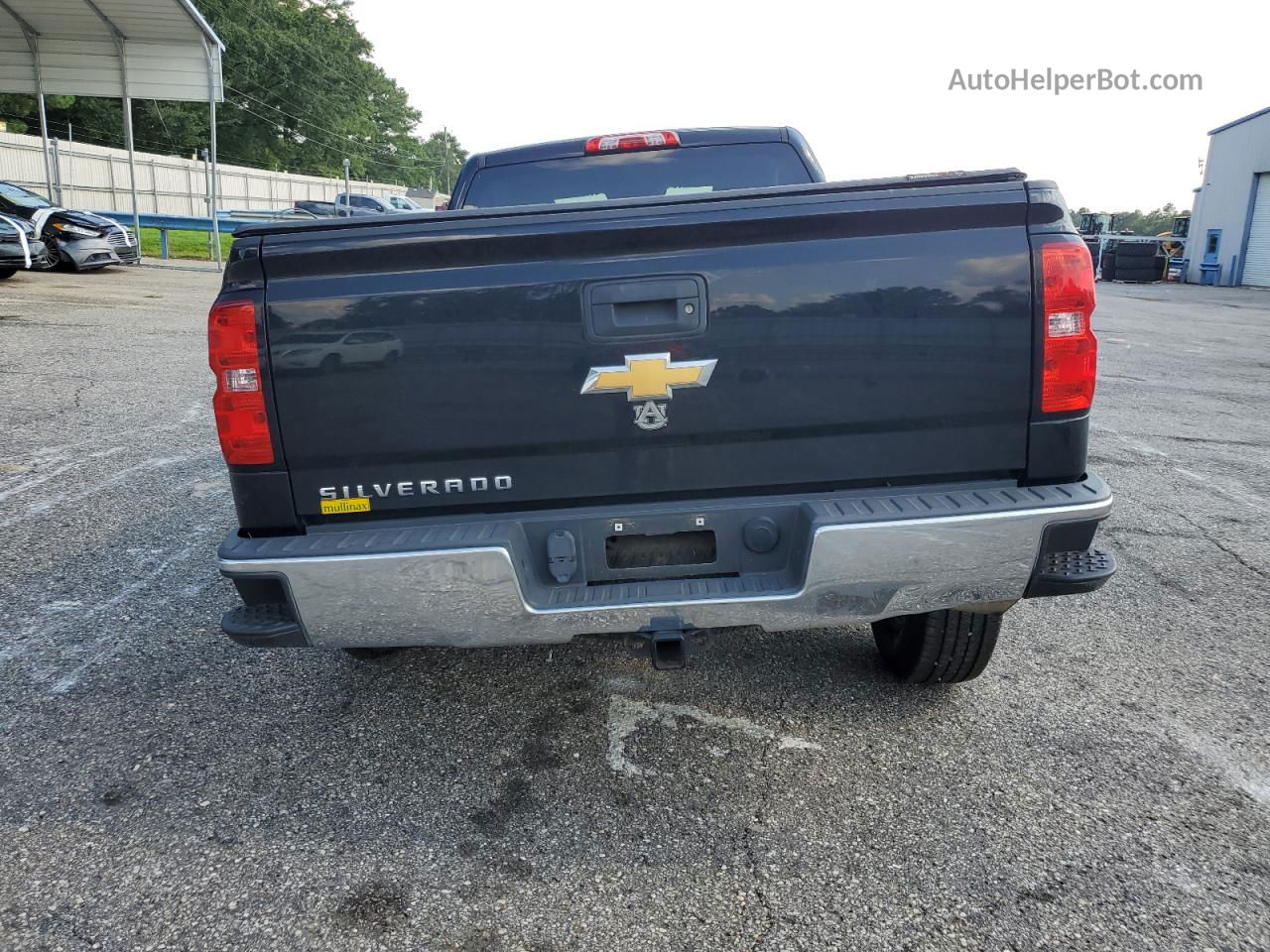 2016 Chevrolet Silverado C1500 Черный vin: 1GCNCNEH7GZ399276