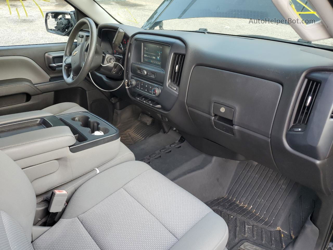 2016 Chevrolet Silverado C1500 Черный vin: 1GCNCNEH7GZ399276