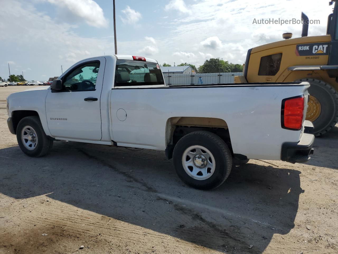 2016 Chevrolet Silverado C1500 Белый vin: 1GCNCNEHXGZ330212