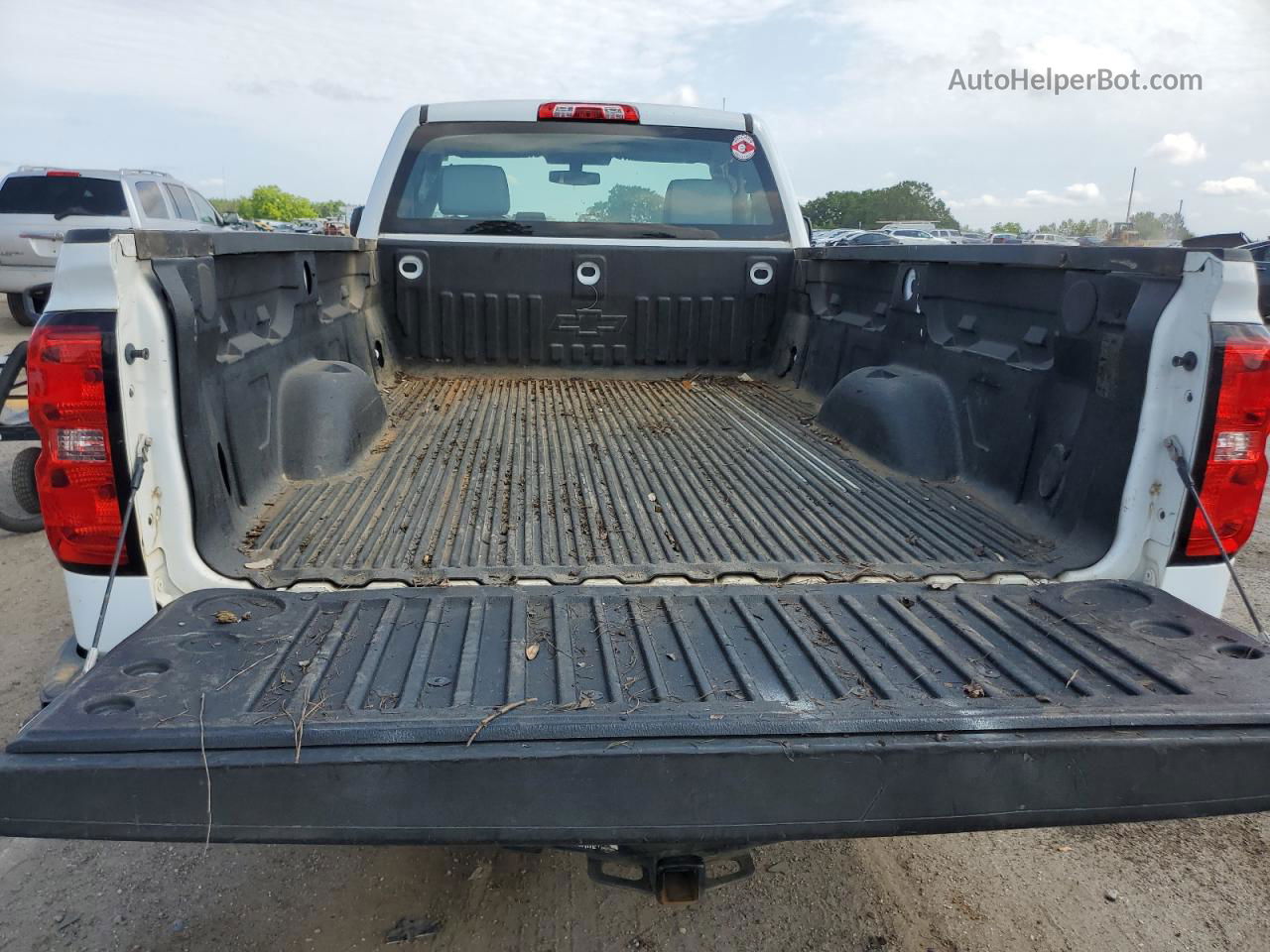 2016 Chevrolet Silverado C1500 Белый vin: 1GCNCNEHXGZ330212