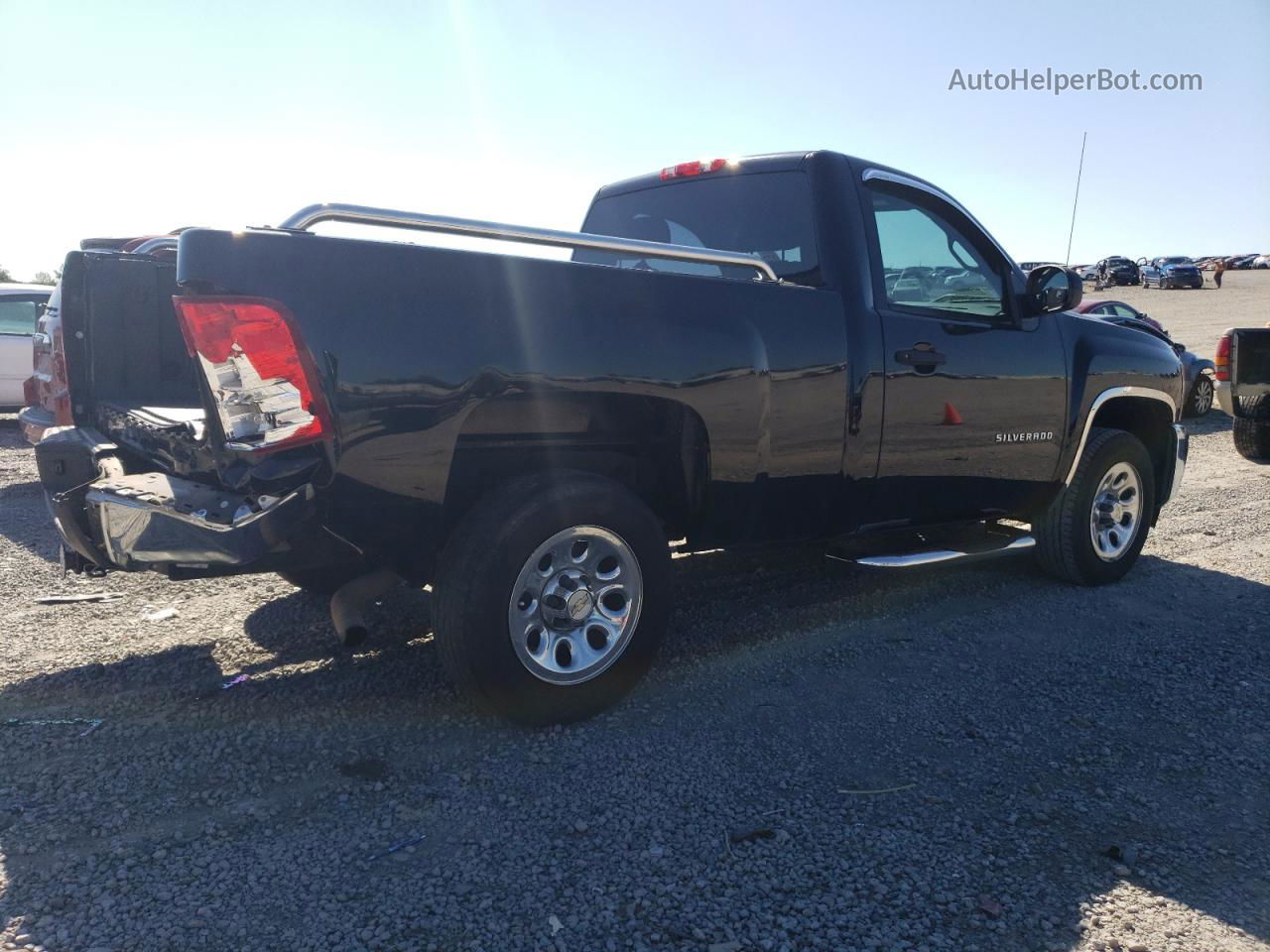 2012 Chevrolet Silverado C1500 Black vin: 1GCNCPEA0CZ308552