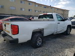 2015 Chevrolet Silverado C1500 White vin: 1GCNCPEC0FZ318018