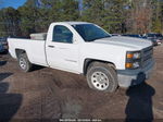 2015 Chevrolet Silverado 1500 Wt White vin: 1GCNCPEC4FZ198367