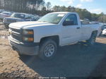 2015 Chevrolet Silverado 1500 Wt White vin: 1GCNCPEC4FZ198367