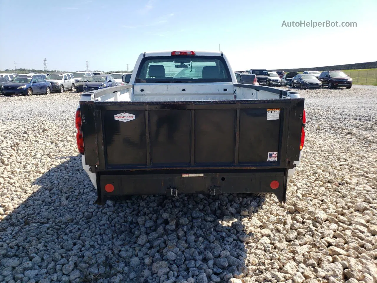 2015 Chevrolet Silverado C1500 Белый vin: 1GCNCPEH4FZ176543