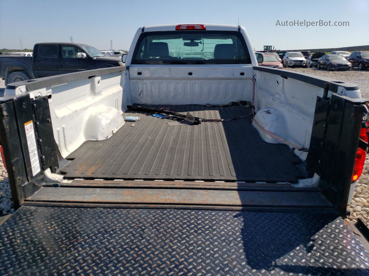 2015 Chevrolet Silverado C1500 White vin: 1GCNCPEH4FZ176543