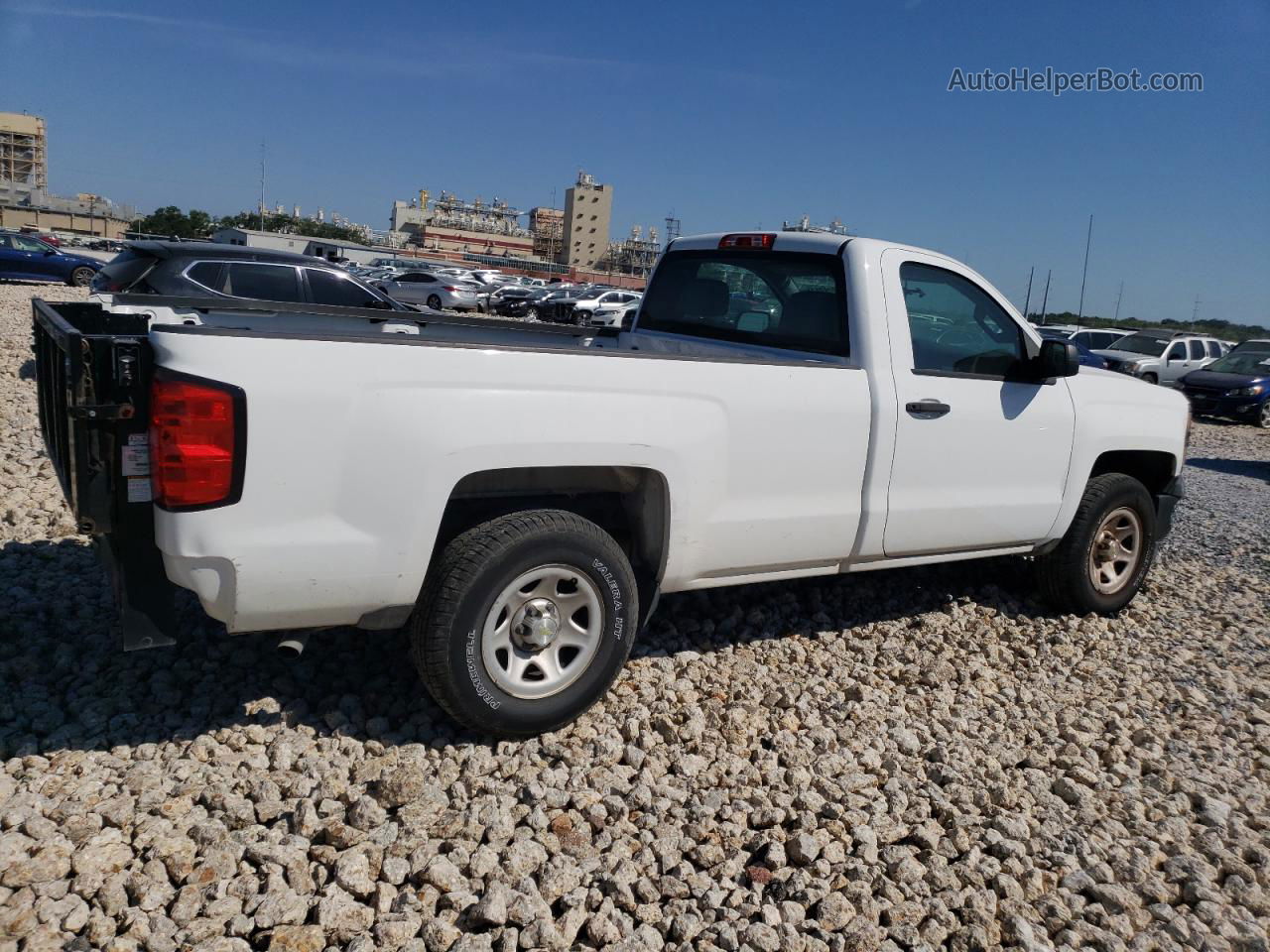 2015 Chevrolet Silverado C1500 White vin: 1GCNCPEH4FZ176543