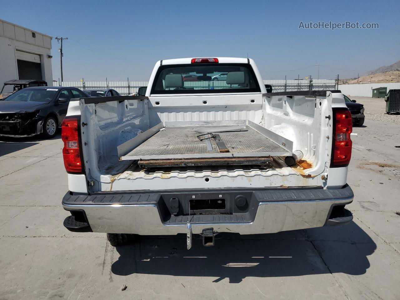 2015 Chevrolet Silverado C1500 White vin: 1GCNCPEH4FZ315926