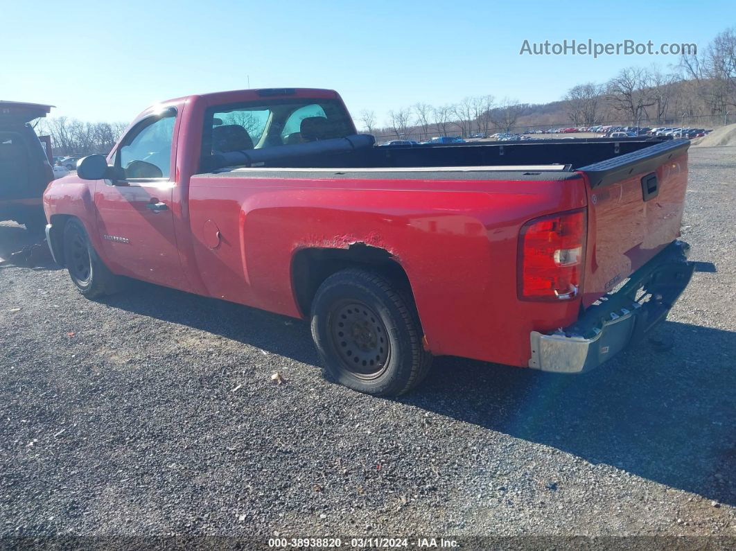 2012 Chevrolet Silverado 1500 Work Truck Red vin: 1GCNCPEX0CZ274942