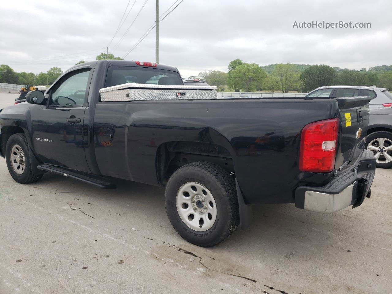 2012 Chevrolet Silverado C1500 Black vin: 1GCNCPEX0CZ315103