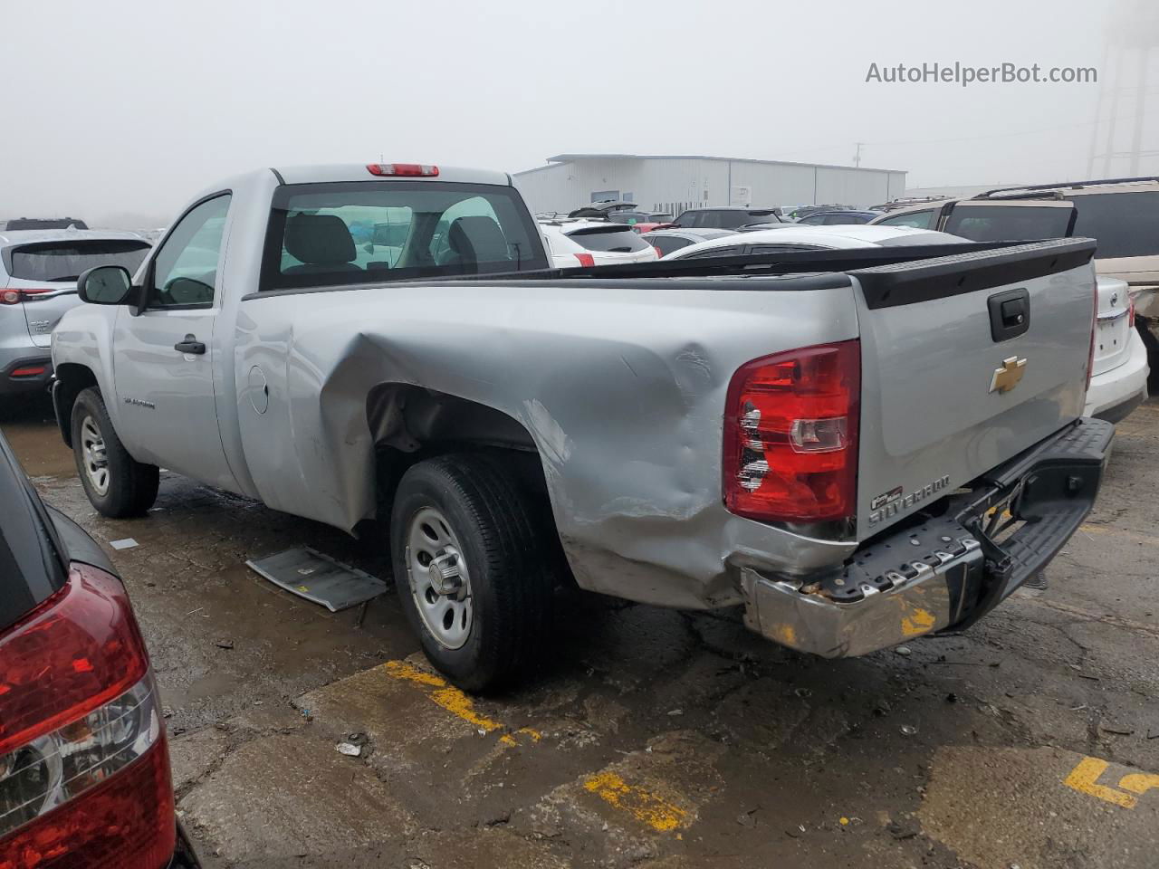 2012 Chevrolet Silverado C1500 Silver vin: 1GCNCPEX0CZ338283