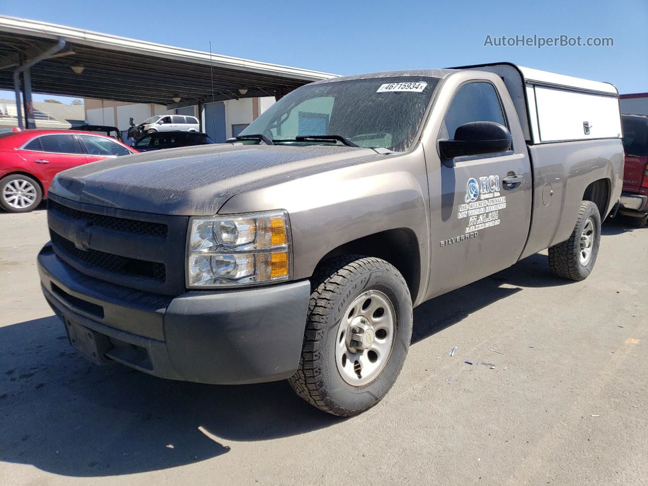 2012 Chevrolet Silverado C1500 Gray vin: 1GCNCPEX1CZ311674