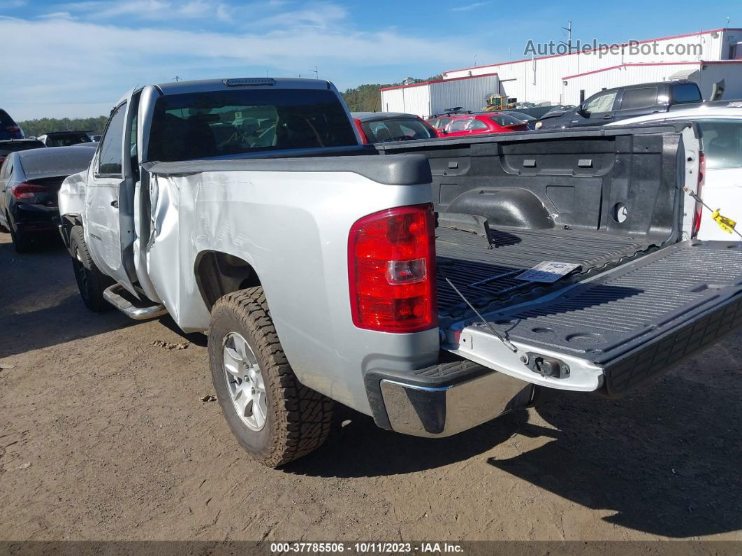 2013 Chevrolet Silverado 1500 Work Truck Silver vin: 1GCNCPEX4DZ264433