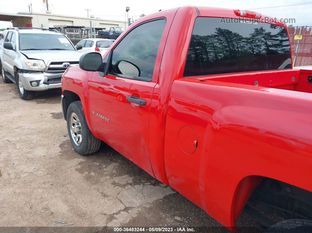 2012 Chevrolet Silverado 1500 Work Truck Red vin: 1GCNCPEX5CZ212226