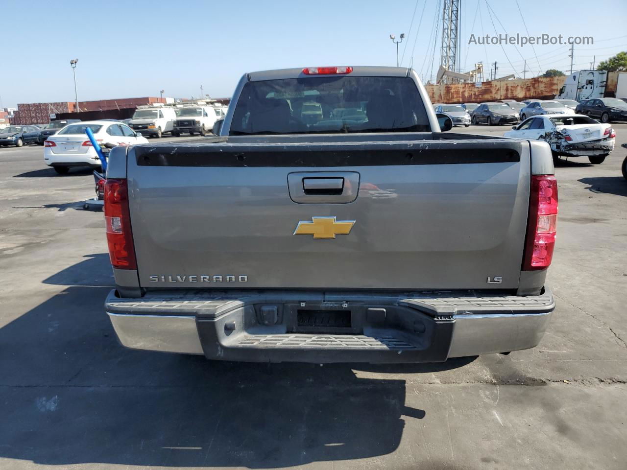 2013 Chevrolet Silverado C1500 Gray vin: 1GCNCPEX5DZ163367